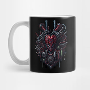 Cyborg Hearts Mug